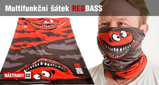Multifunkční tunelový šátek REDBASS
