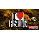 I love fishing (30mm) +10 Kč