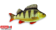 Polštář - OKOUN ŘÍČNÍ - 35 cm