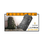 Solární outdoorová powerbanka VIKING TYR III - 30 000 mAh