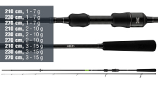 Přívlačový prut Daiwa Prorex X Sensor Spin