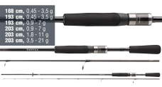 Přívlačový prut Daiwa Tatula XT UL Spin