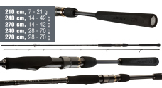 Přívlačový prut Daiwa Airity Spin
