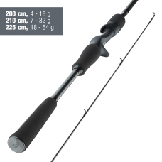 Baitcastový prut Daiwa Fuego Predator Baitcast