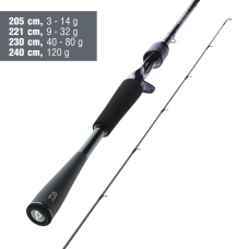 Baitcastový prut Daiwa Prorex AGS Baitcast