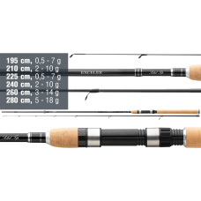 Přívlačový prut Daiwa Exceler UL/Light Spin