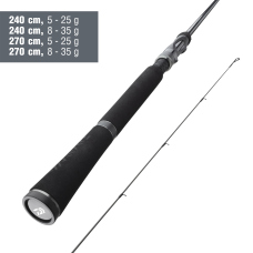 Přívlačový prut Daiwa Crossfire Jigger 2027