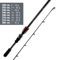 Přívlačový prut Daiwa Ballistic AIR Jigger 2026 Přívlačový prut Daiwa Ballistic AIR Jigger 2026