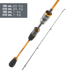 Přívlačový prut Daiwa Presso Trout Spin