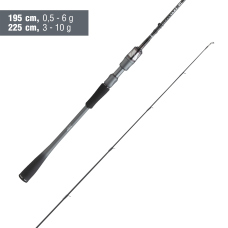 Přívlačový prut Daiwa Pro Staff UL Spoon 2027