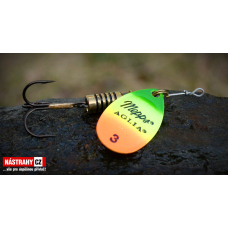 Rotační třpytka MEPPS Aglia Fluo 3