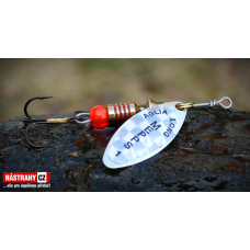 Rotační třpytka MEPPS Aglia Long Pearl 1