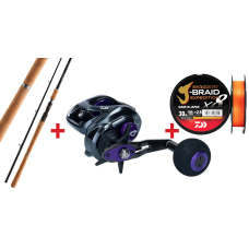 Zvýhodněný set na štiky Big Bait Baitcast DAIWA - Big Game "EXPERT"