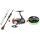 prut 1,95 m, 1,5 - 5 g + naviják Ninja 2500 +99 Kč
