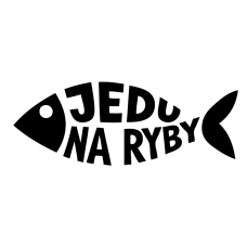 Rybářská samolepka "Jedu na ryby"