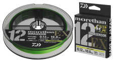 DAIWA splétaná šňůra MORETHAN DURASENSOR 12 BRAID EX+SI3 150 m Lime Green