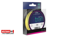 FIN TRON fluo žlutá pletená šňůra 0,05 a 0,06 mm