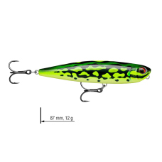 Wobler hladinový Precision Xtreme Pencil RAPALA 8,7 cm