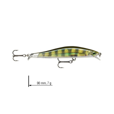 Wobler jednodílný RipStop RAPALA 9 cm
