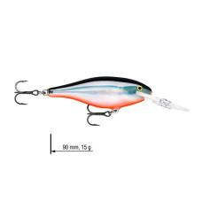 Wobler jednodílný Shad Rap Deep Runner RAPALA 9 cm