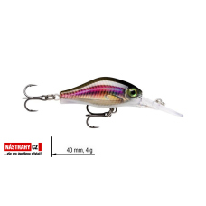 Wobler jednodílný Shadow Rap Fat Jack RAPALA 4 cm Wobler jednodílný Shadow Rap Fat Jack RAPALA 4 cm