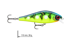 Wobler jednodílný Super Shadow Rap RAPALA 11 cm